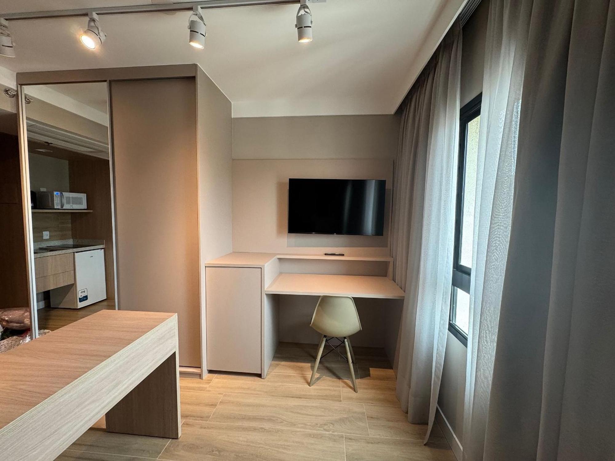 Апартаменты Flat Bem Localizado Na Regiao De Pinheiros! Сан-Пауло Экстерьер фото