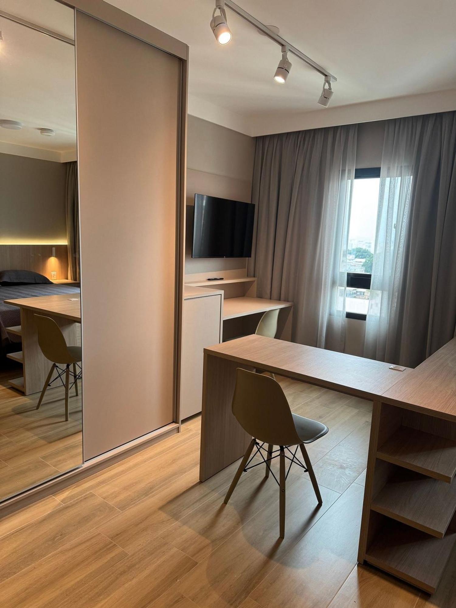Апартаменты Flat Bem Localizado Na Regiao De Pinheiros! Сан-Пауло Экстерьер фото